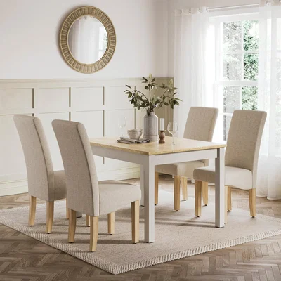 Dunelm Olney Compact 4 Seater Rectangular Dining Table