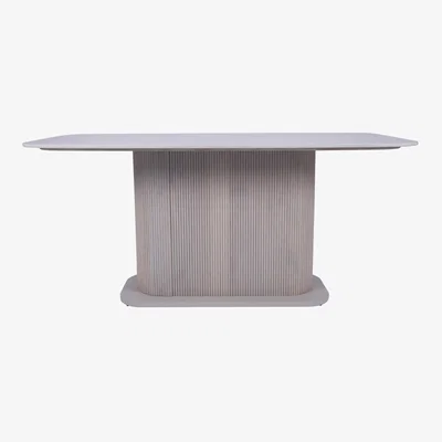 Dunelm Indus Valley Cleo 6 Seater Dining Table with 6 Cleo Dining Chairs