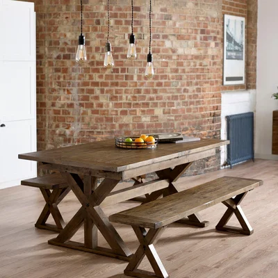 Dunelm Chatsworth 4-6 Seater Extendable Dining Table