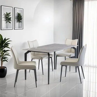 Dunelm Lugo Rectangular 4 Seater Dining Table