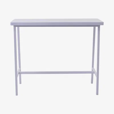Dunelm Vixen Bar Table White