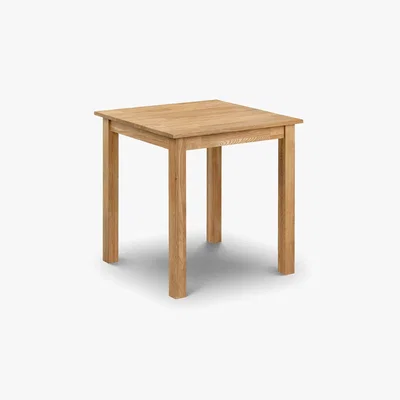 Dunelm Coxmoor Oak Square Dining Table Natural