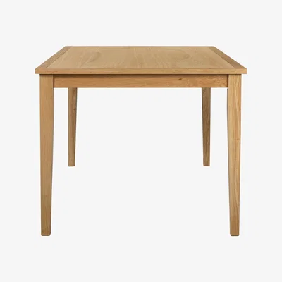 Dunelm Maddox Rectangular Dining Table Brown