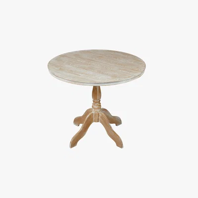Dunelm Provence Round Dining Table White