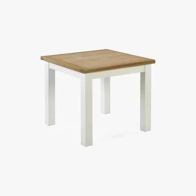 Dunelm Compton Flip Top Dining Table Ivory