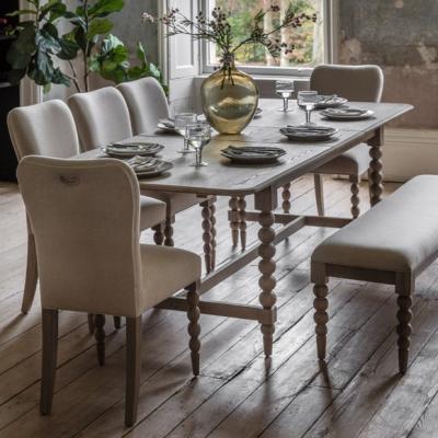 Dunelm Cedar and Sage Boden 6-8 Seater Extendable Dining Table