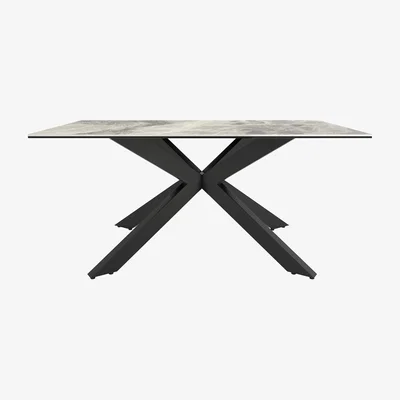 Dunelm Indus Valley Apollo 4 Seater Dining Table Grey