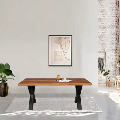 Dunelm Indus Valley Lex 6 Seater Dining Table Natural