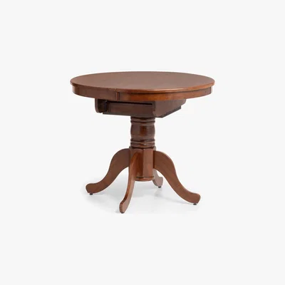 Dunelm Canterbury Round Table Mahogany (Brown)