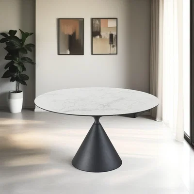Dunelm Indus Valley Camden 4-6 Seater Conical Ceramic Dining Table