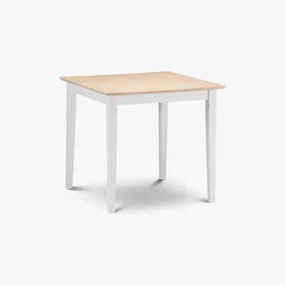 Dunelm Rufford 2 Tone Table Cream