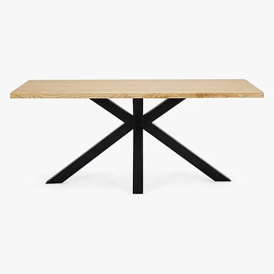 Dunelm Kelso Dining Table Light Oak