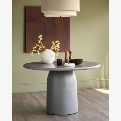 Danetti Tesso dark grey 4 seater dining table