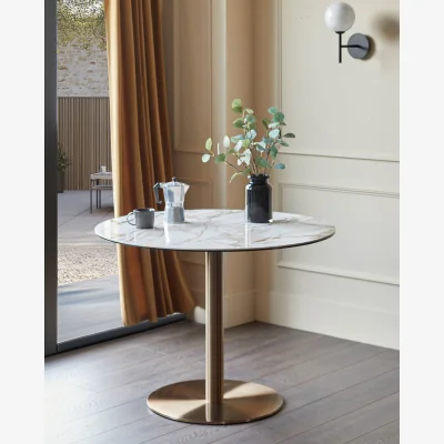 Danetti Romeo natural ceramic 4 seater dining table