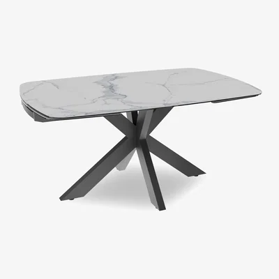 Furniture Village Raul Draw Leaf Extending Dining Table - 160-cm