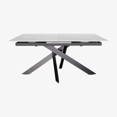 Furniture Village Samurai Extending Dining Table with White Stone Top
