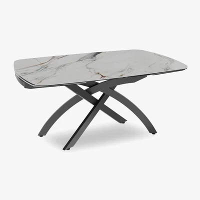 Furniture Village Rafa Draw Leaf Extending Dining Table - 160-cm
