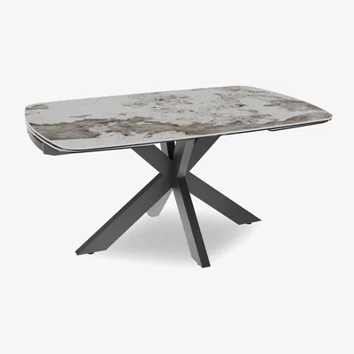 Furniture Village Raul Draw Leaf Extending Dining Table - 160-cm