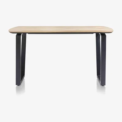 Furniture Village Habufa - Montreal Bar Table with U-Shaped Legs - 190-cm - Natural