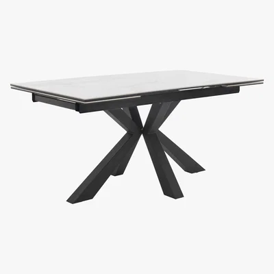 Furniture Village Phoenix Extending Dining Table - Grey - By Furniture Village