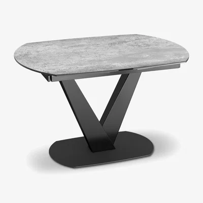 Furniture Village Julio Swivel Extending Dining Table - 120-cm