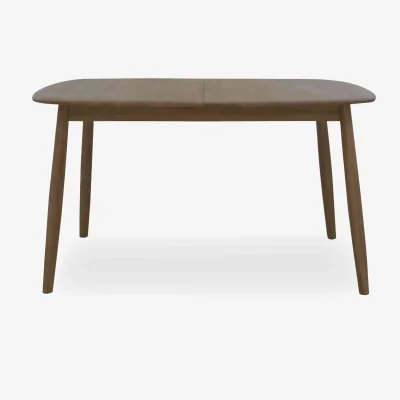 Furniture Village Stockholm Small Extending Dining Table - Dark Oak