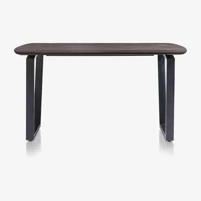 Furniture Village Habufa - Montreal Bar Table with U-Shaped Legs - 160-cm - Onyx