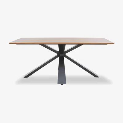 Furniture Village Hanoi Fixed Dining Table with Metal Base