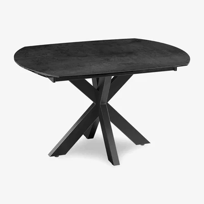 Furniture Village Raul Swivel Extending Dining Table - 190-cm