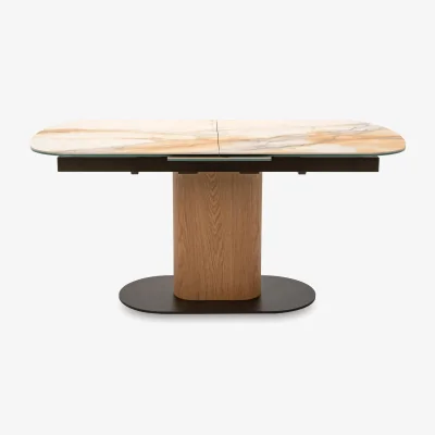 Furniture Village Arno Pop Up Extending Dining Table - 160-cm