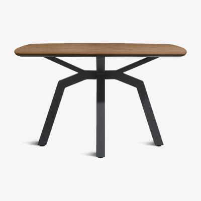 Furniture Village Habufa - Montreal Bar Table with Spider Legs - 160-cm - Choco Brown