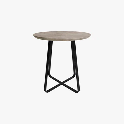 Furniture Village Diego Wine Table - Grey - By Furniture Village