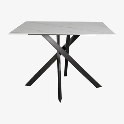 Furniture Village Samurai Bar Table with White Stone Top