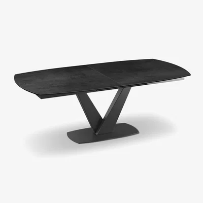 Furniture Village Julio Pop-up Extending Dining Table - 200-cm