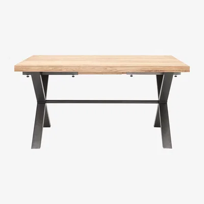 Furniture Village Earth Dining Table - 150-cm - Brown