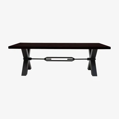 Furniture Village Bodahl - Terra Dining Table - 240-cm - Mocca Black