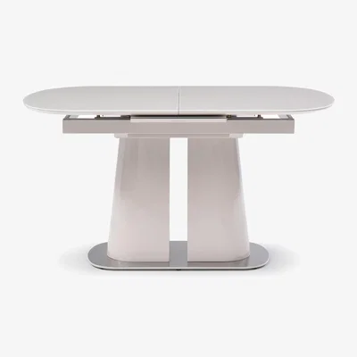 Furniture Village Cashmere Pop-Up Extending Dining Table - 140-cm