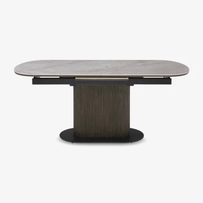 Furniture Village Petra Pop Up Extending Dining Table - 180-cm
