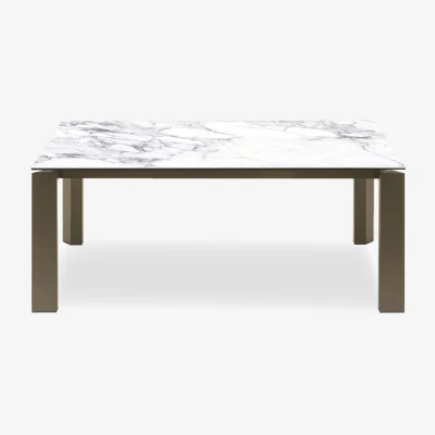 Furniture Village Connubia - Viola Extending Dining Table with Metal Legs - 160-cm