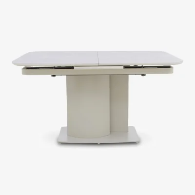 Furniture Village Pebble Pop Up Extending Dining Table - 130-cm
