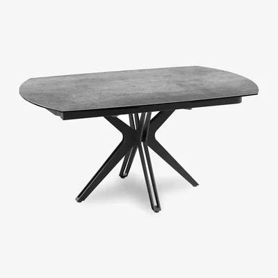 Furniture Village Jose Swivel Extending Dining Table - 240-cm