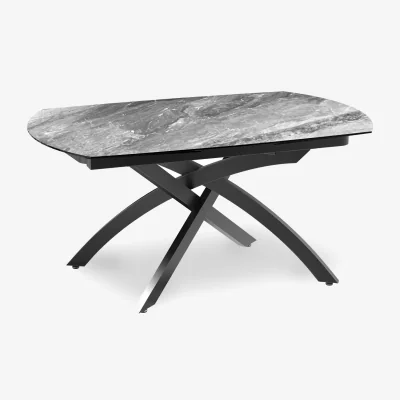 Furniture Village Rafa Swivel Extending Dining Table - 160-cm