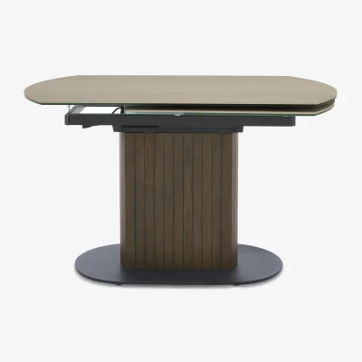 Furniture Village Tiber Swivel Extending Dining Table