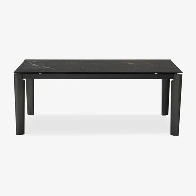 Furniture Village Connubia - Rosa Extending Dining Table with Wooden Legs - 180-cm