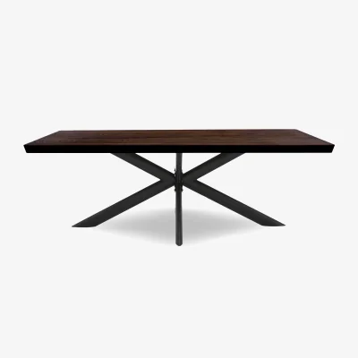 Furniture Village Bodahl - Athena Soft Edge Dining Table - 300-cm - Smoked