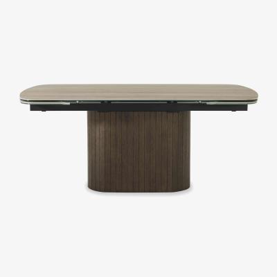 Furniture Village Tiber Draw Leaf Extending Dining Table - 180-cm