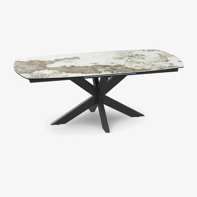Furniture Village Raul Pop-up Extending Dining Table - 210-cm