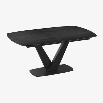 Furniture Village Julio Pop-up Extending Dining Table - 160-cm