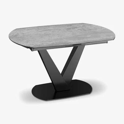 Furniture Village Julio Swivel Extending Dining Table - 130-cm