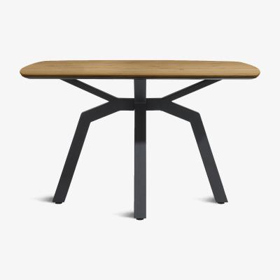 Furniture Village Habufa - Montreal Bar Table with Spider Legs - 190-cm - Railway Brown